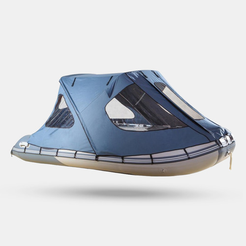 Тент ходовой с каркасом для лодок Gladiator C420AL и D420AL цифровой камуфляж