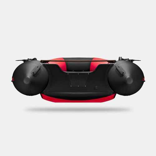 Надувная лодка GLADIATOR E300S красно-черный