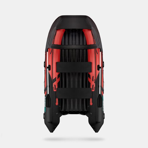 Надувная лодка GLADIATOR E420X красно-черный