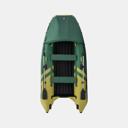 Надувная лодка GLADIATOR E350PRO зелено-оливковый
