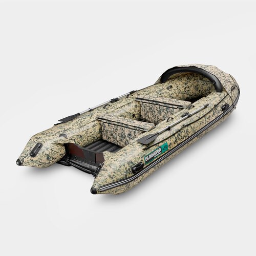 Надувная лодка GLADIATOR E450PRO цифровой камуфляж