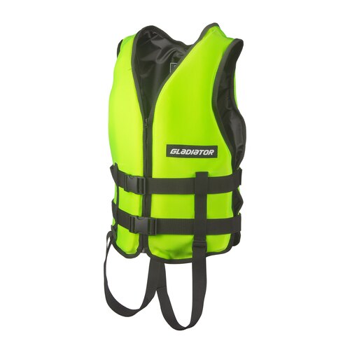 Жилет спасательный для сап серфинга GLADIATOR, зеленый, 80кг