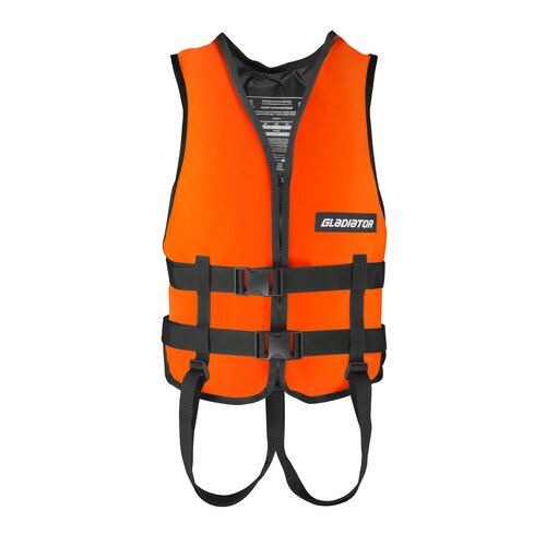 Жилет спасательный для сап серфинга GLADIATOR, оранжевый, 60кг