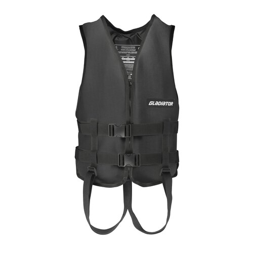 Жилет спасательный для сап серфинга GLADIATOR, черный, 60кг