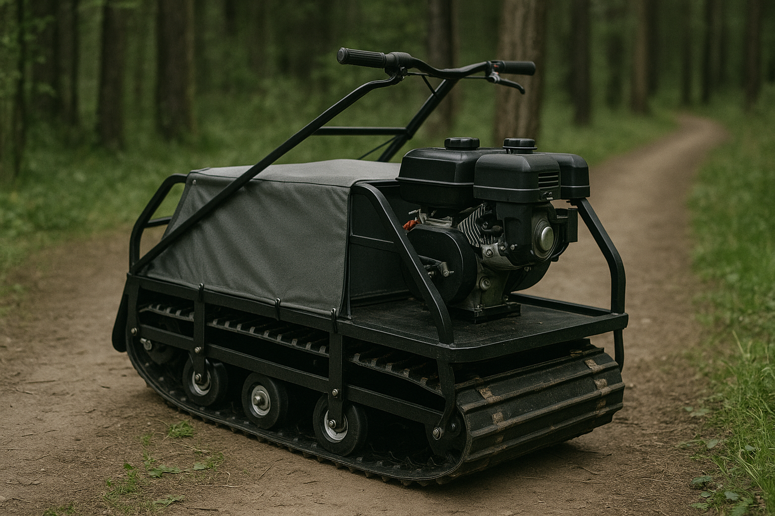 Как увеличить проходимость мотобуксировщика