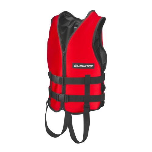Жилет спасательный для сап серфинга GLADIATOR, красный, 60кг